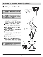 Предварительный просмотр 11 страницы BREEZISM ALAMEDA BF9453L56BKDK Use And Care Manual