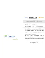 Breezy BE07889T User Manual preview