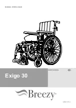 Preview for 1 page of Breezy Exigo 30 User Manual