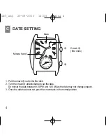 Предварительный просмотр 8 страницы BREIL 1L12 - DUAL TIME GMT Instruction Book