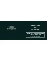 Breitling BENTLEY SUPERSPORTS LIGHT BODY QP Instruction Manual preview