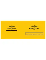 Preview for 1 page of Breitling CHRONOSPACE AUTOMATIC User Manual