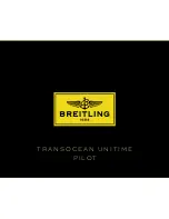 Breitling TRANSOCEAN UNITIME PILOT User Manual preview