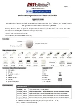 brel-motors DC-1187 Manual preview