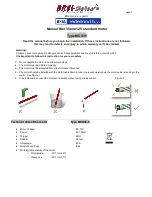 brel-motors MCS35 Series Manual preview