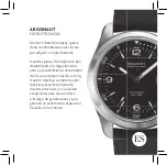 Preview for 43 page of Bremont ARGONAUT Technical Notes