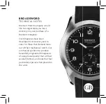 Предварительный просмотр 3 страницы Bremont BROADSWORD Technical Notes