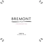 Bremont SOLO-34 Technical Notes preview