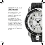 Preview for 3 page of Bremont WATERMAN LIMITED EDITION Technical Notes