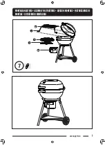 Предварительный просмотр 7 страницы BRENNA MAYER BARBECUE KUGELGRILL MKG-422 Assembly Instructions Manual