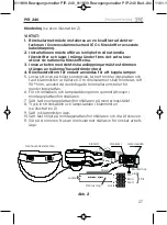 Предварительный просмотр 27 страницы brennenstuhl 1170910 Directions For Use Manual