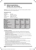 Preview for 2 page of brennenstuhl 1171410300 Operating Instructions Manual