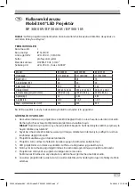 Preview for 47 page of brennenstuhl 1171410300 Operating Instructions Manual