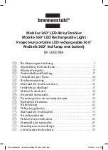 Предварительный просмотр 1 страницы brennenstuhl 1171410301 Operating Instructions Manual