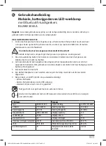 Предварительный просмотр 15 страницы brennenstuhl 1171620010 Operating Instructions Manual