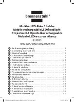 Preview for 1 page of brennenstuhl 1173100100 Operating Instructions Manual