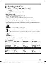 Preview for 7 page of brennenstuhl 1173100100 Operating Instructions Manual