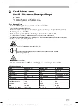 Preview for 39 page of brennenstuhl 1173100100 Operating Instructions Manual