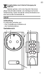 Предварительный просмотр 5 страницы brennenstuhl 1507450 Operating Manual