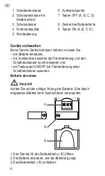 Предварительный просмотр 6 страницы brennenstuhl 1507450 Operating Manual