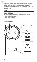 Предварительный просмотр 16 страницы brennenstuhl 1507450 Operating Manual