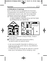 Предварительный просмотр 39 страницы brennenstuhl BCN 1221 Directions For Use Manual