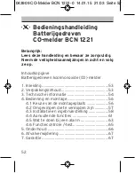 Preview for 52 page of brennenstuhl BCN 1221 Directions For Use Manual