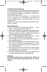 Предварительный просмотр 4 страницы brennenstuhl BDI-A 30 DE 3210 Directions For Use Manual