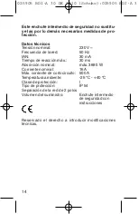 Предварительный просмотр 14 страницы brennenstuhl BDI-A 30 DE 3210 Directions For Use Manual