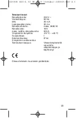 Предварительный просмотр 23 страницы brennenstuhl BDI-A 30 DE 3210 Directions For Use Manual