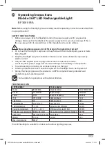 Preview for 7 page of brennenstuhl BF 3000 MA Operating Instructions Manual