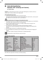 Preview for 17 page of brennenstuhl BF 3000 MA Operating Instructions Manual