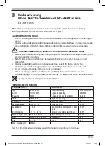 Preview for 27 page of brennenstuhl BF 3000 MA Operating Instructions Manual