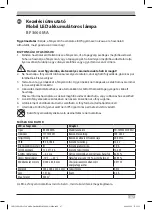 Preview for 47 page of brennenstuhl BF 3000 MA Operating Instructions Manual