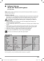 Preview for 57 page of brennenstuhl BF 3000 MA Operating Instructions Manual