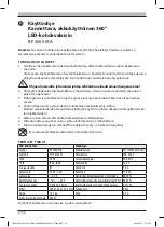 Preview for 62 page of brennenstuhl BF 3000 MA Operating Instructions Manual