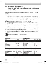 Preview for 92 page of brennenstuhl BF 3000 MA Operating Instructions Manual