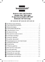 Preview for 1 page of brennenstuhl BF 3050 M Operating Instructions Manual