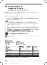 Preview for 14 page of brennenstuhl BF 3050 M Operating Instructions Manual