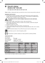 Preview for 34 page of brennenstuhl BF 3050 M Operating Instructions Manual