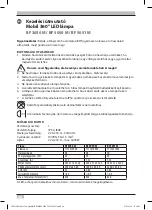 Preview for 38 page of brennenstuhl BF 3050 M Operating Instructions Manual