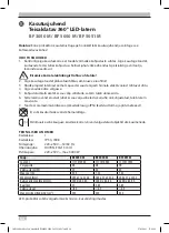 Preview for 64 page of brennenstuhl BF 3050 M Operating Instructions Manual