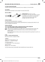 Preview for 67 page of brennenstuhl BF 3050 M Operating Instructions Manual