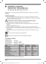 Preview for 76 page of brennenstuhl BF 3050 M Operating Instructions Manual