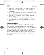 Предварительный просмотр 14 страницы brennenstuhl BH 1201 Directions For Use Manual