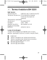 Предварительный просмотр 41 страницы brennenstuhl BH 1201 Directions For Use Manual