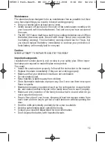 Preview for 13 page of brennenstuhl BR 102-F Owner'S Manual