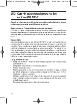 Preview for 32 page of brennenstuhl BR 102-F Owner'S Manual