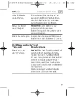 Preview for 9 page of brennenstuhl BR 1201 Operating Instructions Manual