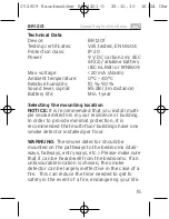 Preview for 15 page of brennenstuhl BR 1201 Operating Instructions Manual